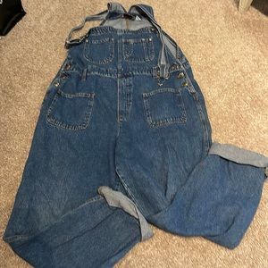 Denim overalls